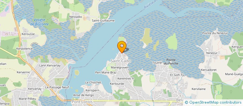 localisation de l'entreprise MONSIEUR STEVEN LE BOZEC  BELZ