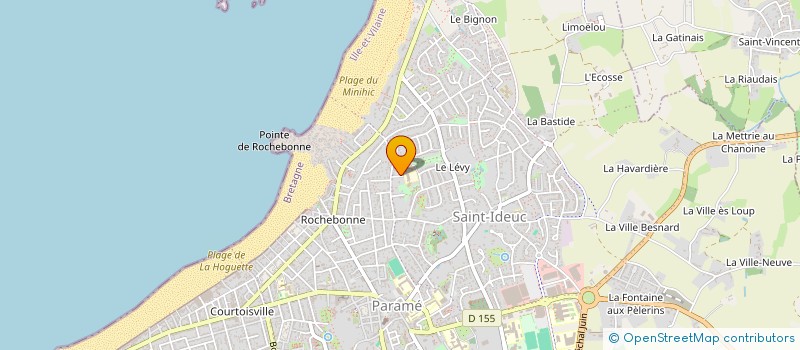 localisation de l'entreprise MONSIEUR STEVEN LE CLEAC'H  SAINT-MALO