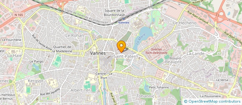 localisation de l'entreprise MONSIEUR STEVEN LE FLECHER à VANNES