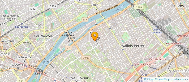localisation de l'entreprise MONSIEUR STEVEN LE HYARIC à NEUILLY-SUR-SEINE