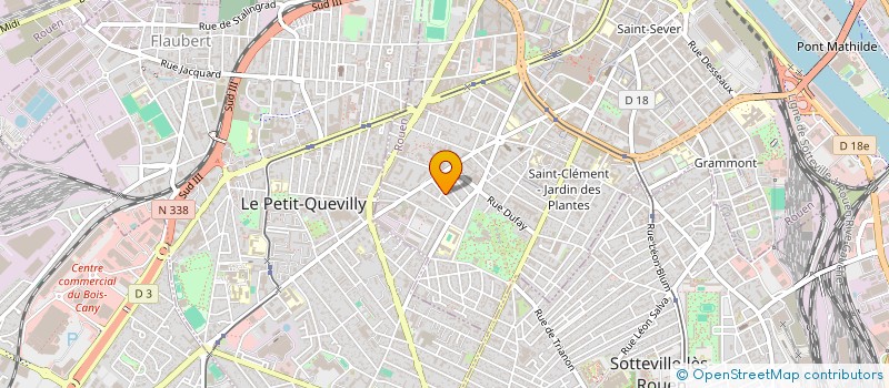 localisation de l'entreprise MONSIEUR STEVEN LE PONT à ROUEN