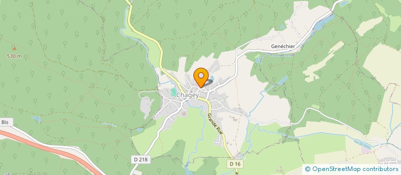 localisation de l'entreprise MONSIEUR STEVEN LE TRONG  CHAGEY