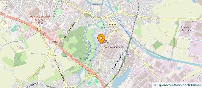 localisation de l'entreprise MONSIEUR STEVEN LECAUCHE  ARQUES