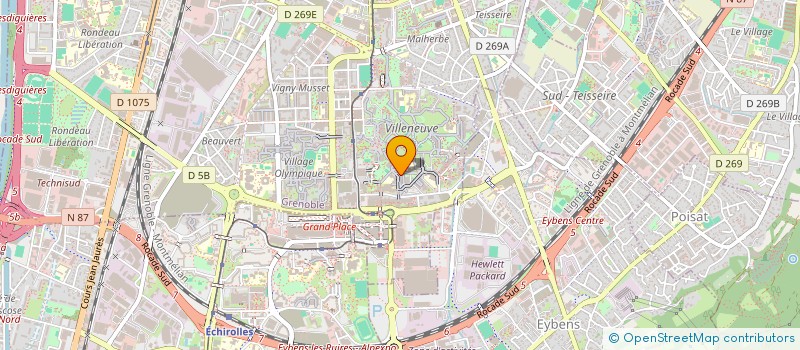 localisation de l'entreprise MONSIEUR STEVEN LECLERC à GRENOBLE