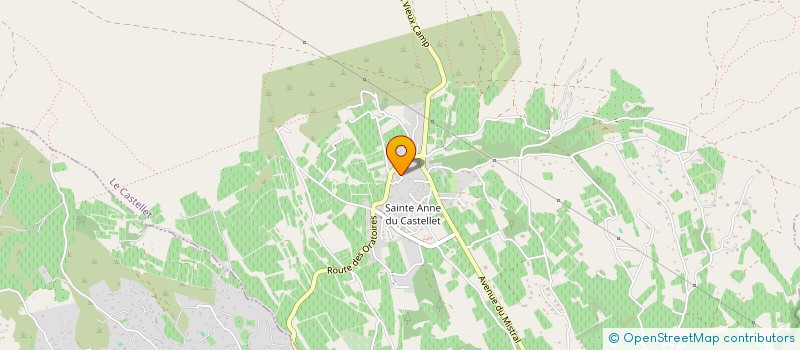 localisation de l'entreprise MONSIEUR STEVEN LEITER  LE CASTELLET