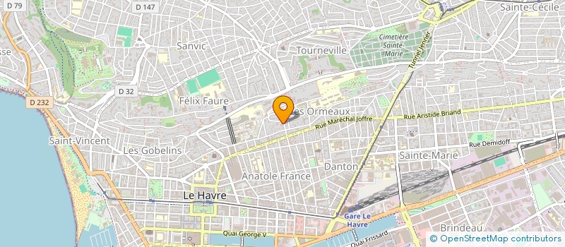 localisation de l'entreprise MONSIEUR STEVEN LEMERCIER à LE HAVRE