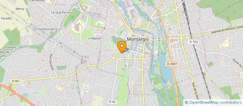 localisation de l'entreprise MONSIEUR STEVEN LEMOINE à MONTARGIS