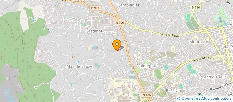 localisation de l'entreprise MONSIEUR STEVEN LEMONIER  NIMES