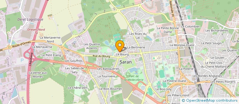 localisation de l'entreprise MONSIEUR STEVEN LENFANT à SARAN