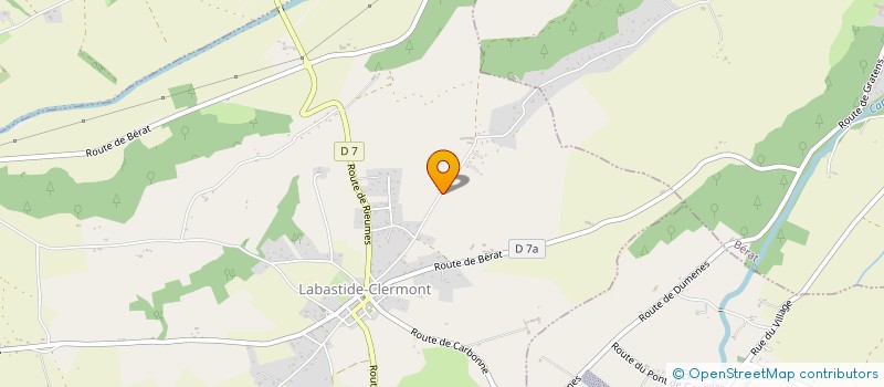 localisation de l'entreprise MONSIEUR STEVEN LEVIEUX  LABASTIDE-CLERMONT