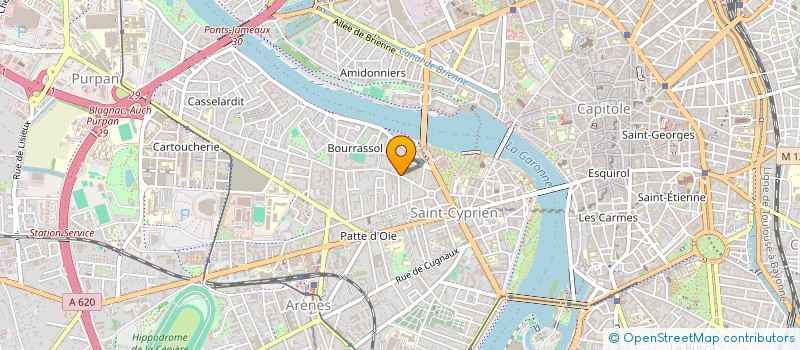 localisation de l'entreprise MONSIEUR STEVEN LLOYD  TOULOUSE