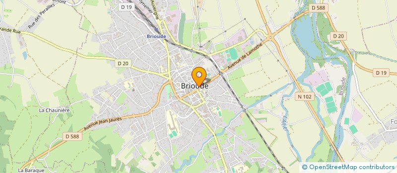 localisation de l'entreprise MONSIEUR STEVEN LOPEZ  BRIOUDE