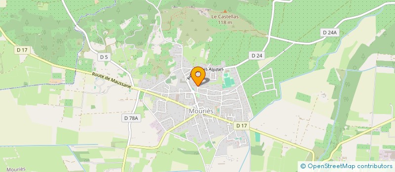 localisation de l'entreprise MONSIEUR STEVEN LOUANGPHAKDY  MOURIES