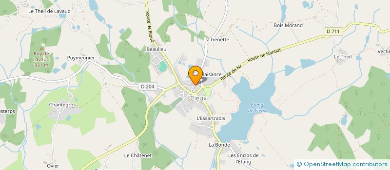 localisation de l'entreprise MONSIEUR STEVEN LOWE  CIEUX