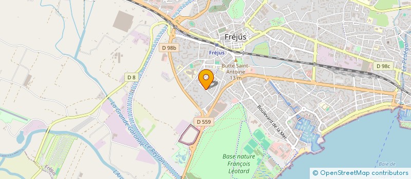 localisation de l'entreprise MONSIEUR STEVEN LUGUET à FREJUS