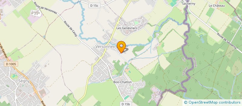 localisation de l'entreprise MONSIEUR STEVEN MACFARLANE  VERSONNEX