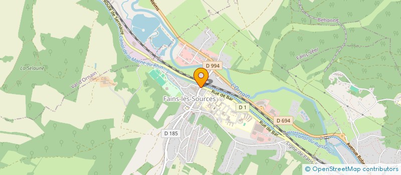 localisation de l'entreprise MONSIEUR STEVEN MAGINOT à FAINS-VEEL
