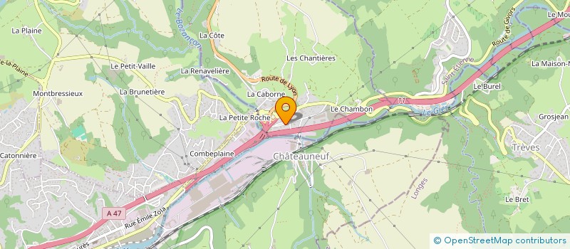 localisation de l'entreprise MONSIEUR STEVEN MAGLIOCHETTI  CHABANIERE