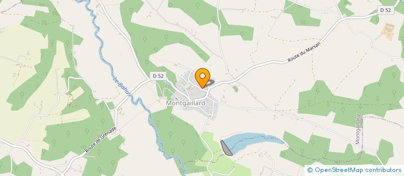 localisation de l'entreprise MONSIEUR STEVEN MAGNY  MONTGAILLARD