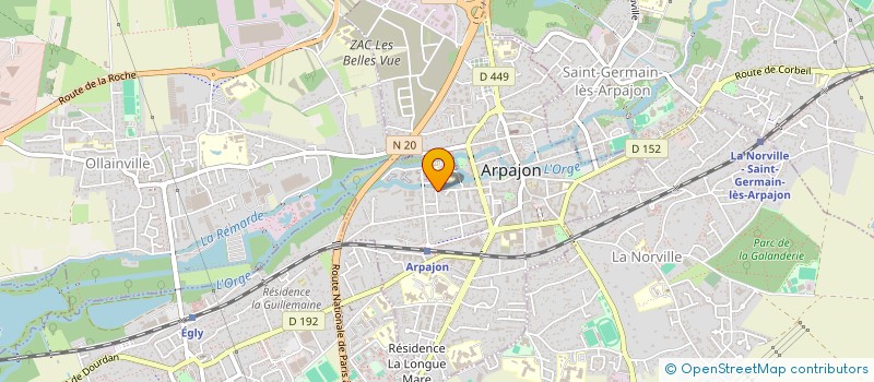 localisation de l'entreprise MONSIEUR STEVEN MALATCHOUMY à ARPAJON