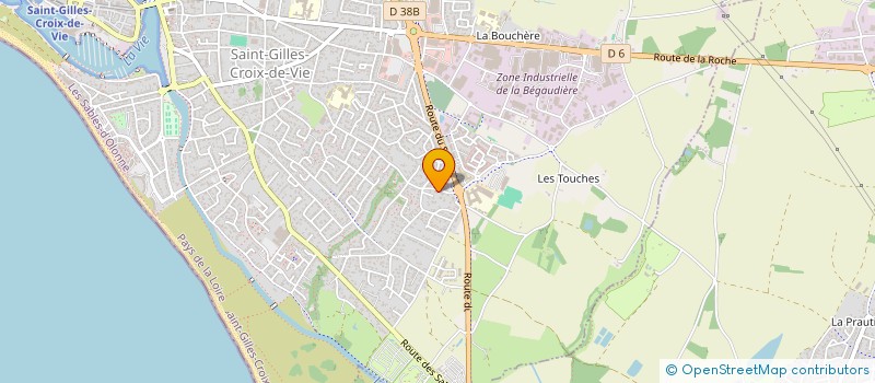 localisation de l'entreprise MONSIEUR STEVEN MARBOEUF à SAINT-GILLES-CROIX-DE-VIE