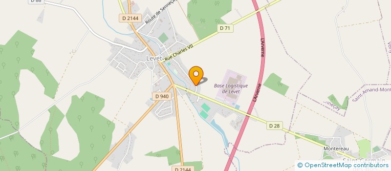 localisation de l'entreprise MONSIEUR STEVEN MARCHAND  LEVET