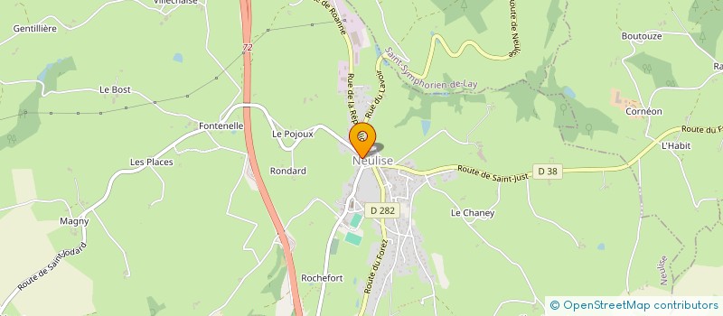 localisation de l'entreprise MONSIEUR STEVEN MARGUIN  SAINT-MARCEL-DE-FELINES