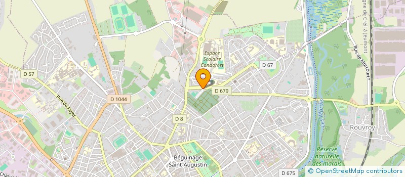 localisation de l'entreprise MONSIEUR STEVEN MARILLIER à SAINT-QUENTIN