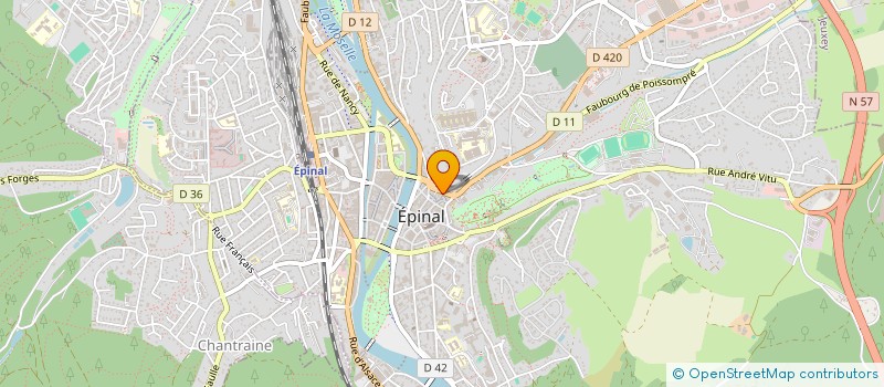 localisation de l'entreprise MONSIEUR STEVEN MARTIN à EPINAL