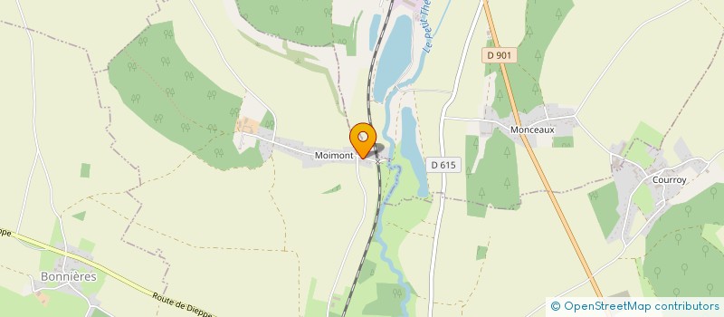 localisation de l'entreprise MONSIEUR STEVEN MENAGER  MILLY SUR THERAIN