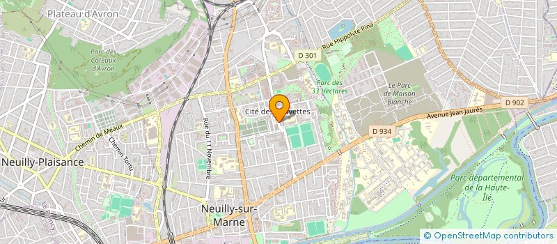 localisation de l'entreprise MONSIEUR STEVEN MENCE à NEUILLY-SUR-MARNE