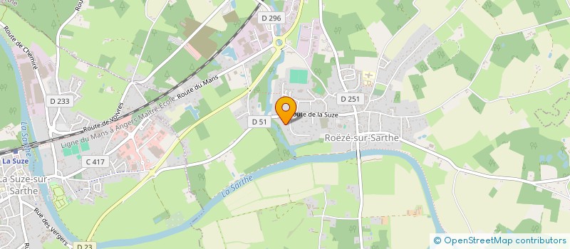 localisation de l'entreprise MONSIEUR STEVEN MERCIER  VOIVRES-LES-LE-MANS