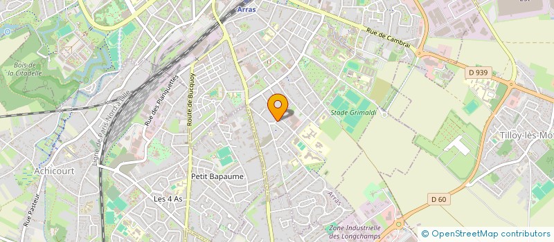 localisation de l'entreprise MONSIEUR STEVEN MERLEN à ARRAS