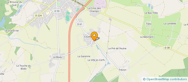 localisation de l'entreprise MONSIEUR STEVEN MERRANT  PLELAN-LE-GRAND