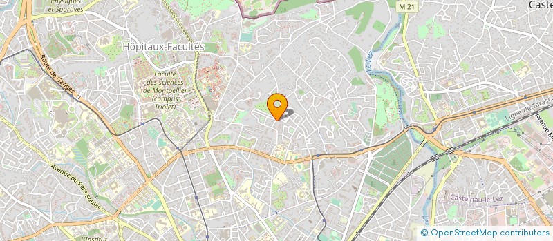 localisation de l'entreprise MONSIEUR STEVEN MIEUSSET à MONTPELLIER