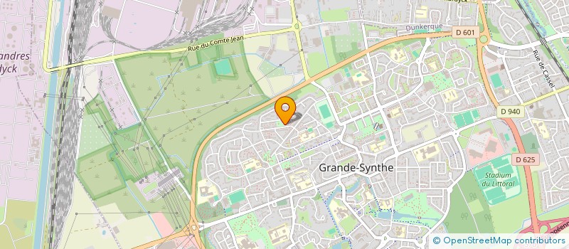 localisation de l'entreprise MONSIEUR STEVEN MILLIEN  GRANDE-SYNTHE