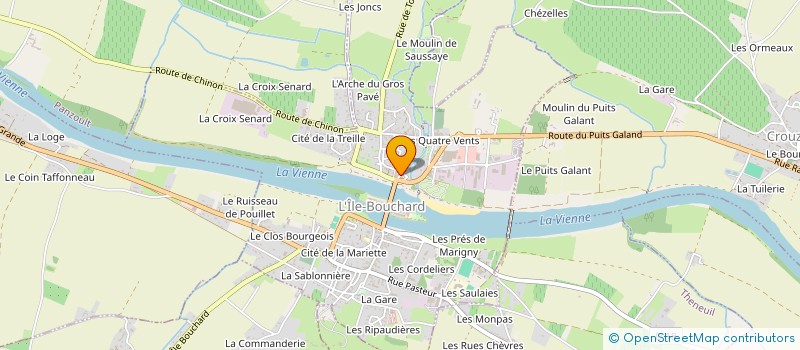 localisation de l'entreprise MONSIEUR STEVEN MONTAGNE  TAVANT