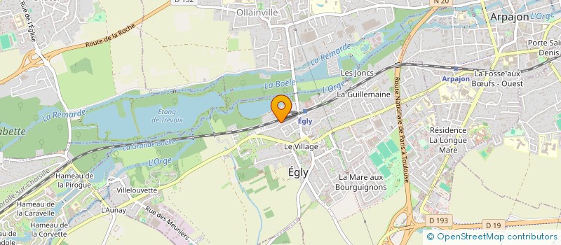 localisation de l'entreprise MONSIEUR STEVEN MORRE  EGLY