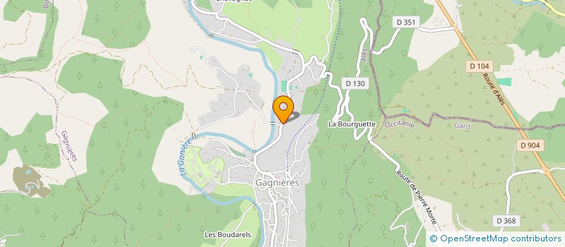 localisation de l'entreprise MONSIEUR STEVEN MOUNIER  GAGNIERES