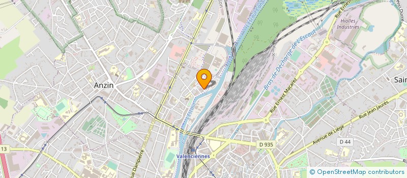 localisation de l'entreprise MONSIEUR STEVEN NAMUR  VALENCIENNES