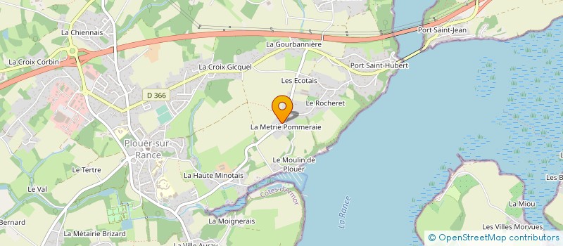 localisation de l'entreprise MONSIEUR STEVEN NEDELEC  PLOUER-SUR-RANCE