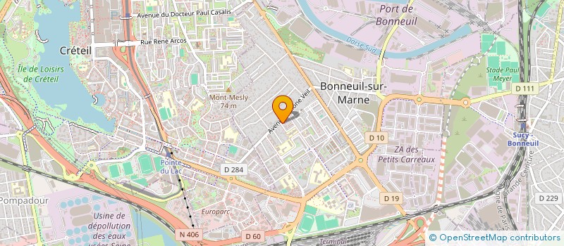 localisation de l'entreprise MONSIEUR STEVEN NGABU DIASILWA  BONNEUIL-SUR-MARNE