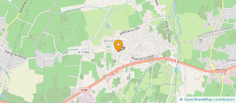 localisation de l'entreprise MONSIEUR STEVEN NIVELLE  MONTUSSAN