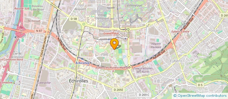 localisation de l'entreprise MONSIEUR STEVEN NOUBISSI à ECHIROLLES