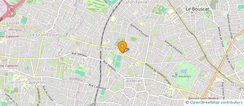 localisation de l'entreprise MONSIEUR STEVEN NOUGE  BORDEAUX