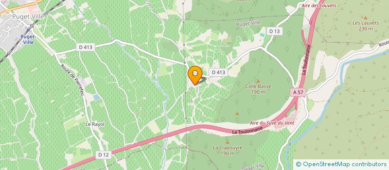 localisation de l'entreprise MONSIEUR STEVEN NUTCHEY  PUGET-VILLE