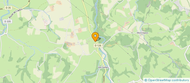 localisation de l'entreprise MONSIEUR STEVEN ODDY  ARTHEZ-D'ASSON