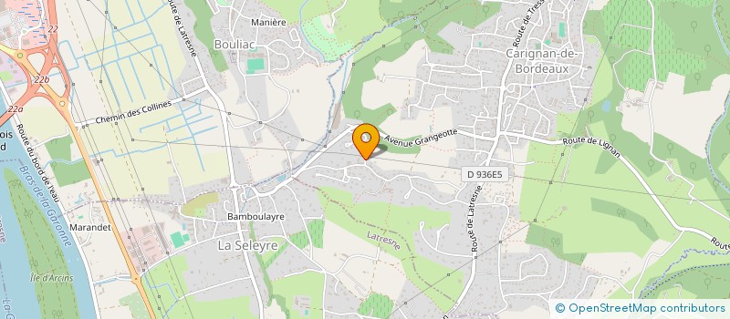 localisation de l'entreprise MONSIEUR STEVEN OMER  CARIGNAN-DE-BORDEAUX