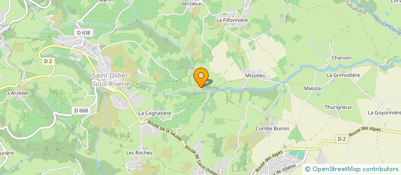 localisation de l'entreprise MONSIEUR STEVEN PETIT  VEZELIN-SUR-LOIRE