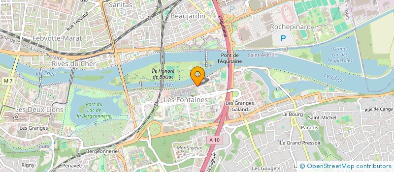 localisation de l'entreprise MONSIEUR STEVEN PICHON  TOURS